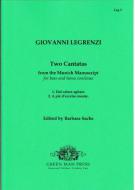 Zwei Kantaten für Solo-Bass 
