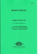 Songs for Bass solo from Orpheus Britannicus 