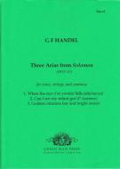 Drei Arien aus Solomon 