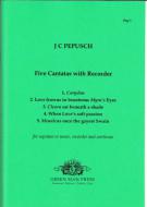 Fünf Kantaten mit Blockflöte 
