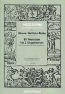 Motetten für 2 Singstimmen & Bc 