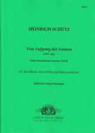 Von Aufgang der Sonnen SWV 362 