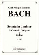 Sonate d-Moll, H 503 