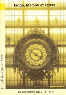 Tango, Mambo et cetera 