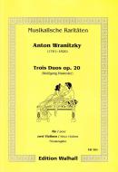 Trois Duos op. 20 