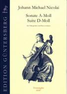 Sonate a-Moll und Suite d-Moll 