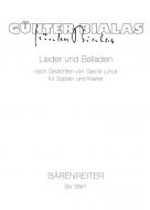 Lieder und Balladen nach Gedichten von Federicio Garcia Lorca Standard