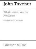 What God Is, We Do Not Know 