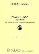 Psaume CXXX Du Fond de l'abime 