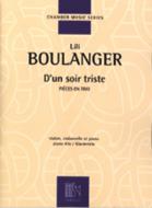 D'un Soir Triste Pieces en Trio 