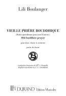 Vieille Priere Bouddhique pour Tenor, Choeur 