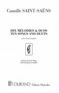 Ten Songs and Duets pour Chant et Piano Francais 