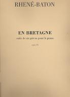 En Bretagne Piano (Recueil Des 6 Pieces) 
