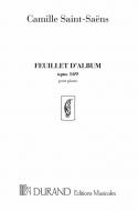 Feuillet D'album pour piano Op. 169 