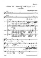 Ode für den Geburtstag der Königin Anna Standard