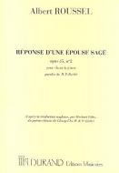 Reponse D'une Epouse Sage... pour Chant et Piano 