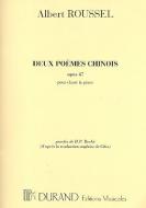 Deux Poemes Chinois Favorite Abandonnee 