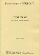 Trio en Mi Hautbois / Clarinette / Basson 
