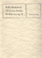 11 kleine Stücke für Klavier op. 31 