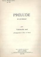 Prelude Violoncelle 