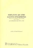 64 Lecons d'Harmonies Par Les Eleves de Jean Gallo 