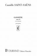 Gavotte En Ut Mineur pour piano Op. 23 