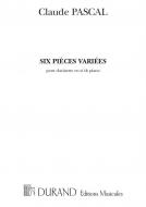 6 Pieces Variees 