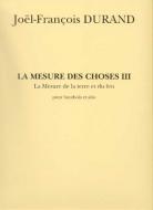 La Mesure des Choses III 