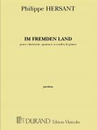Im fremden Land pour clarinette, Streichquartett et piano 