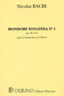 Mondorf Sonatina Nr. 1 op. 58 Nr. 1b 