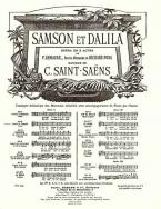 Samson & Dalila Nr. 2 (frz./dt.) Tenor / Piano 