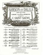 Samson & Dalila Nr. 6B (frz./dt.) Soprano En Sol 