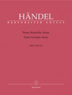 9 Deutsche Arien HWV 202-210 Standard