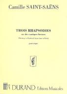 3 Rhapsodies sur des Cantiques Bretons op. 7 