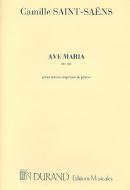 Ave Maria En Mi pour Mezzo-Soprano et Piano 