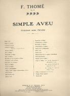 Simple Aveu Clarinette 