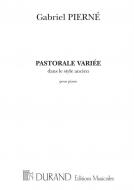 Pastorale Variee Dans Le Style Ancien, 