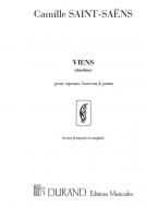 Viens (Duettino) pour Soprano ou Baryton et Piano 