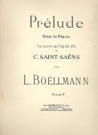 Prelude op. 99 Nr. 2 Piano (Boellmann) 
