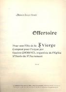 Offertoire 