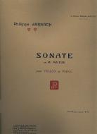 Sonate En e op. 9 