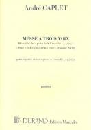 Messe à 3 Voix a cappella Soprani, Mezzo-Soprani 