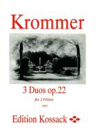 3 Duos op. 22 