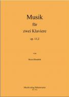 Musik für zwei Klaviere op. 13, 2 