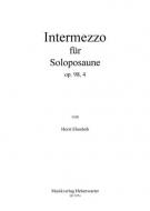 Intermezzo für Soloposaune op. 98, 4 
