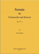 Sonate für Violoncello und Klavier op. 77, 1 