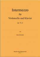 Intermezzo für Violoncello und Klavier op. 72, 2 