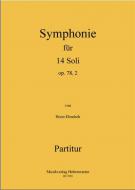 Symphonie für vierzehn Soli op. 78, 2 