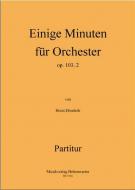 Einige Minuten für Orchester op. 103, 2 