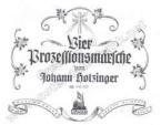 4 Prozessionsmärsche 
